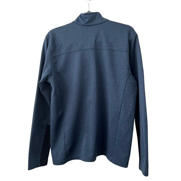 North Face Mens Canyonlands ½-Zip Heathered Blue Sweatshirt Size M - Picture 7 of 10
